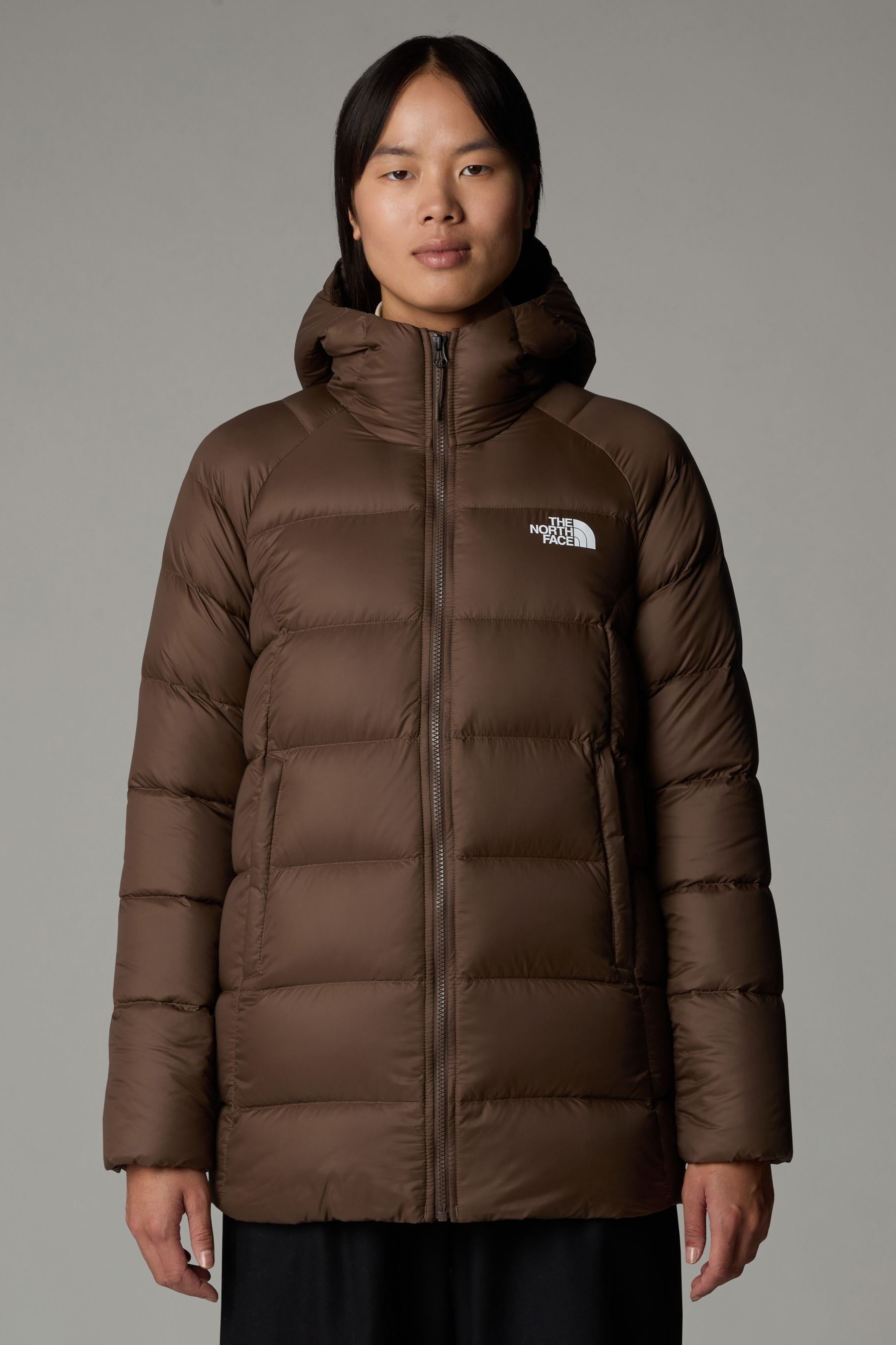 Brown north face jacket womens 2025