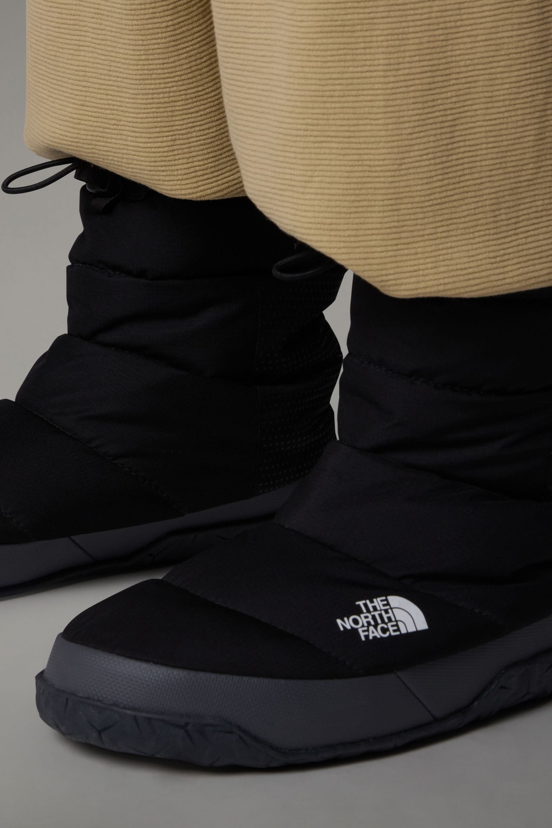The North Face Women s Nuptse Apres Bootie Black Size 6