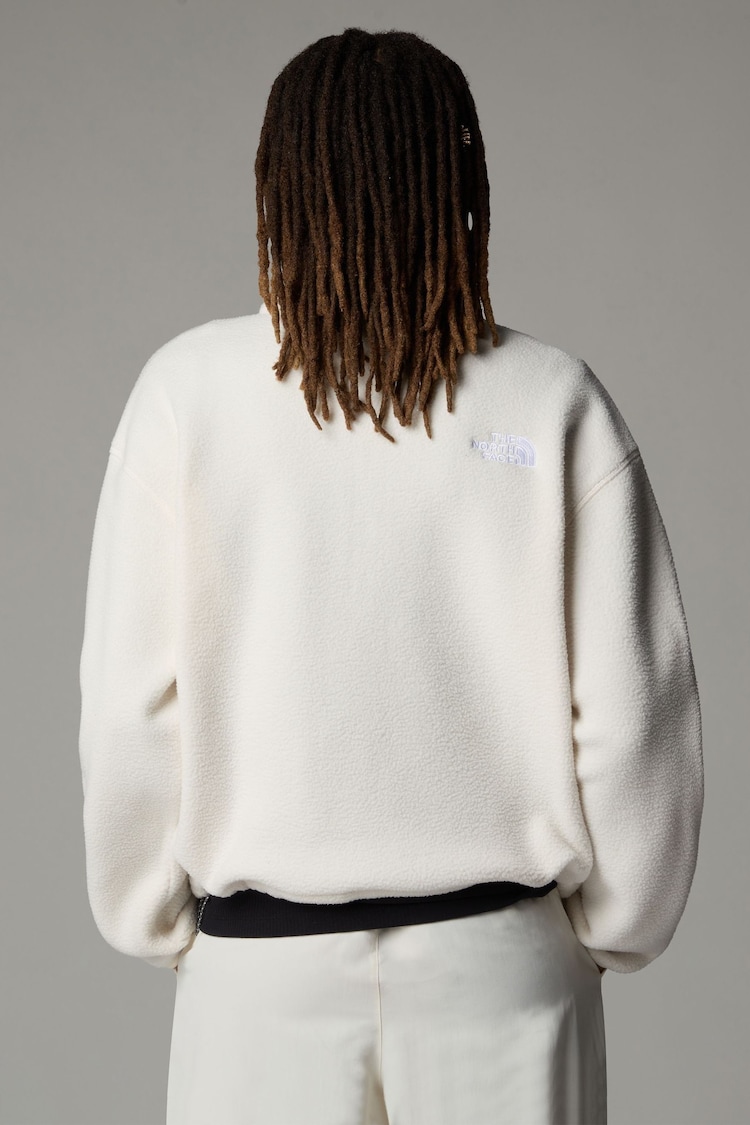 The North Face White Womens Fleeski 1/4 Zip Fleece - Image 3 of 3