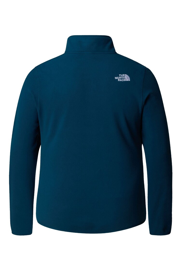 The North Face Blue Womens Plus Size Glacier Full Zip Fleece - Image 5 of 5