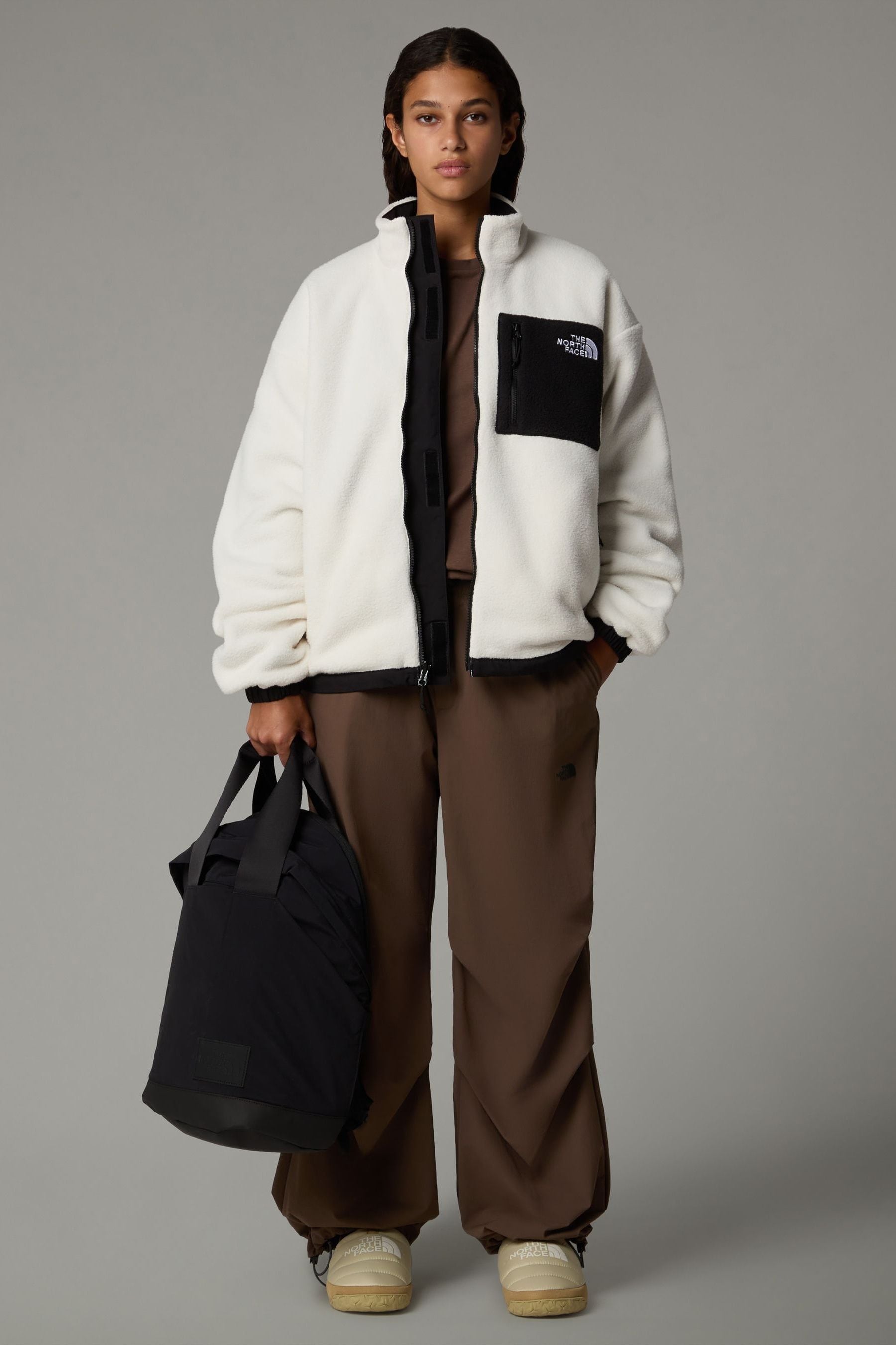 Women's reversible fleece jacket on sale