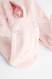 Pink 7 Pack Baby Sleepsuit (0-2yrs) - Image 14 of 16