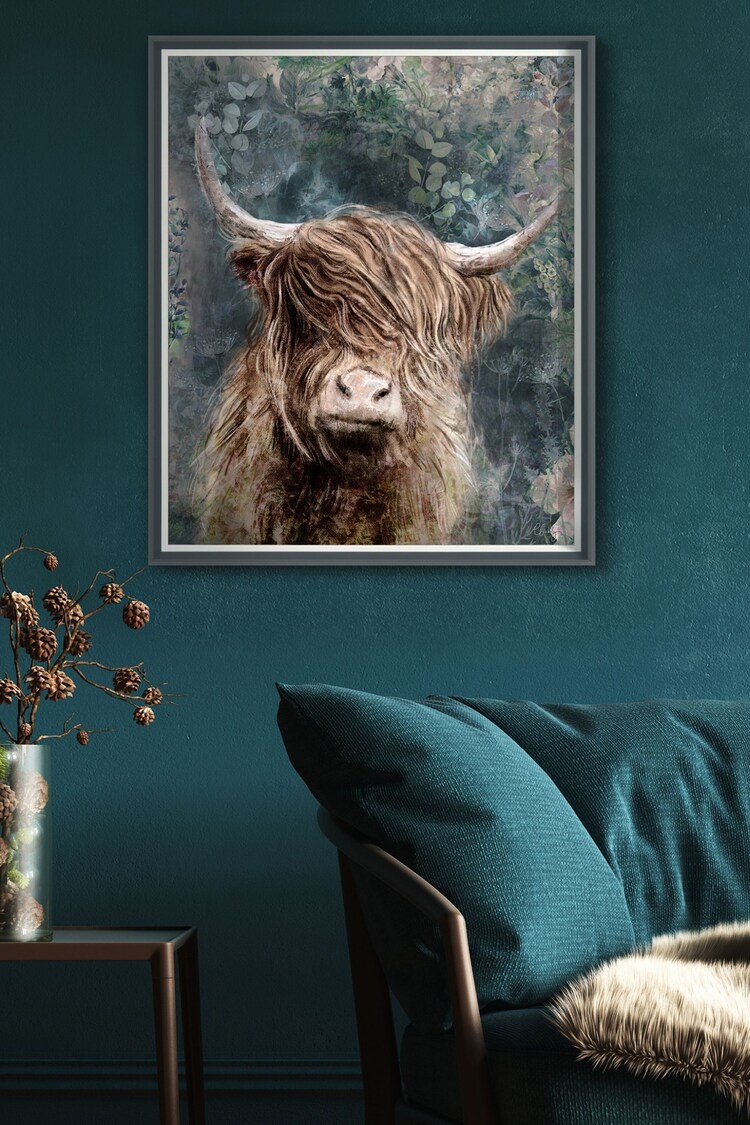 Art Marketing Blue Dougal Wall Art - Image 1 of 4