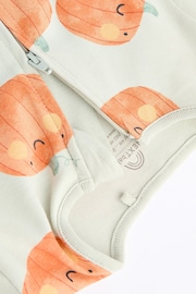 Cream Halloween Two Way Zip Baby Sleepsuit (0mths-3yrs) - Image 8 of 11