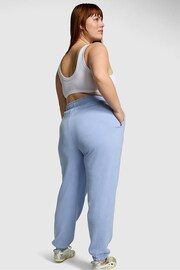 Victoria's Secret PINK Harbor Blue Fleece Joggers - Image 2 of 3