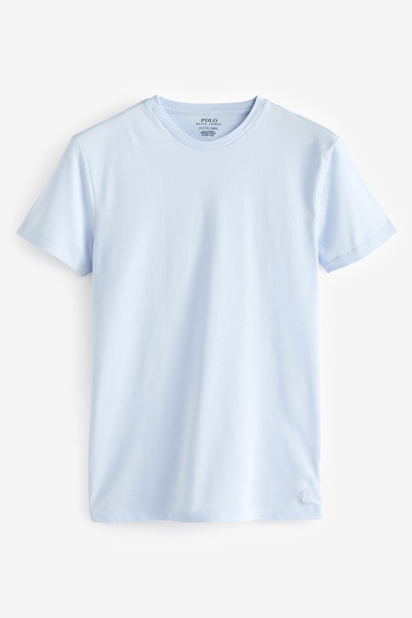 Polo Ralph Lauren Slim Crewneck T-Shirts 3 Pack - Image 8 of 10