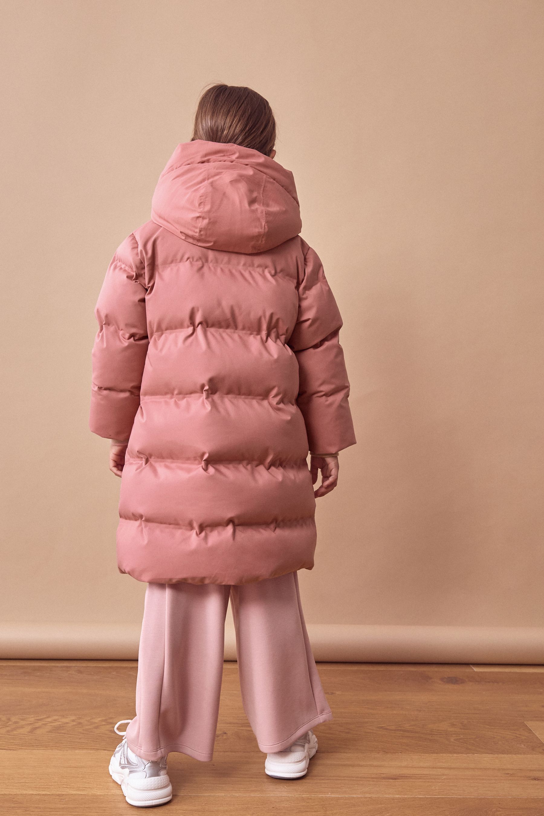 Buy Pink Waterproof Heatseal Hooded Padded Coat 3 16yrs from Next Netherlands