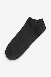 White/Black 10 Pack Trainer Socks - Image 3 of 3