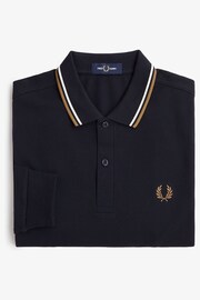 Fred Perry Mens Twin Tipped Polo Shirt - Image 7 of 7