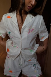 Never Fully Dressed Cotton Shirt Pyjama Set - Image 3 of 4