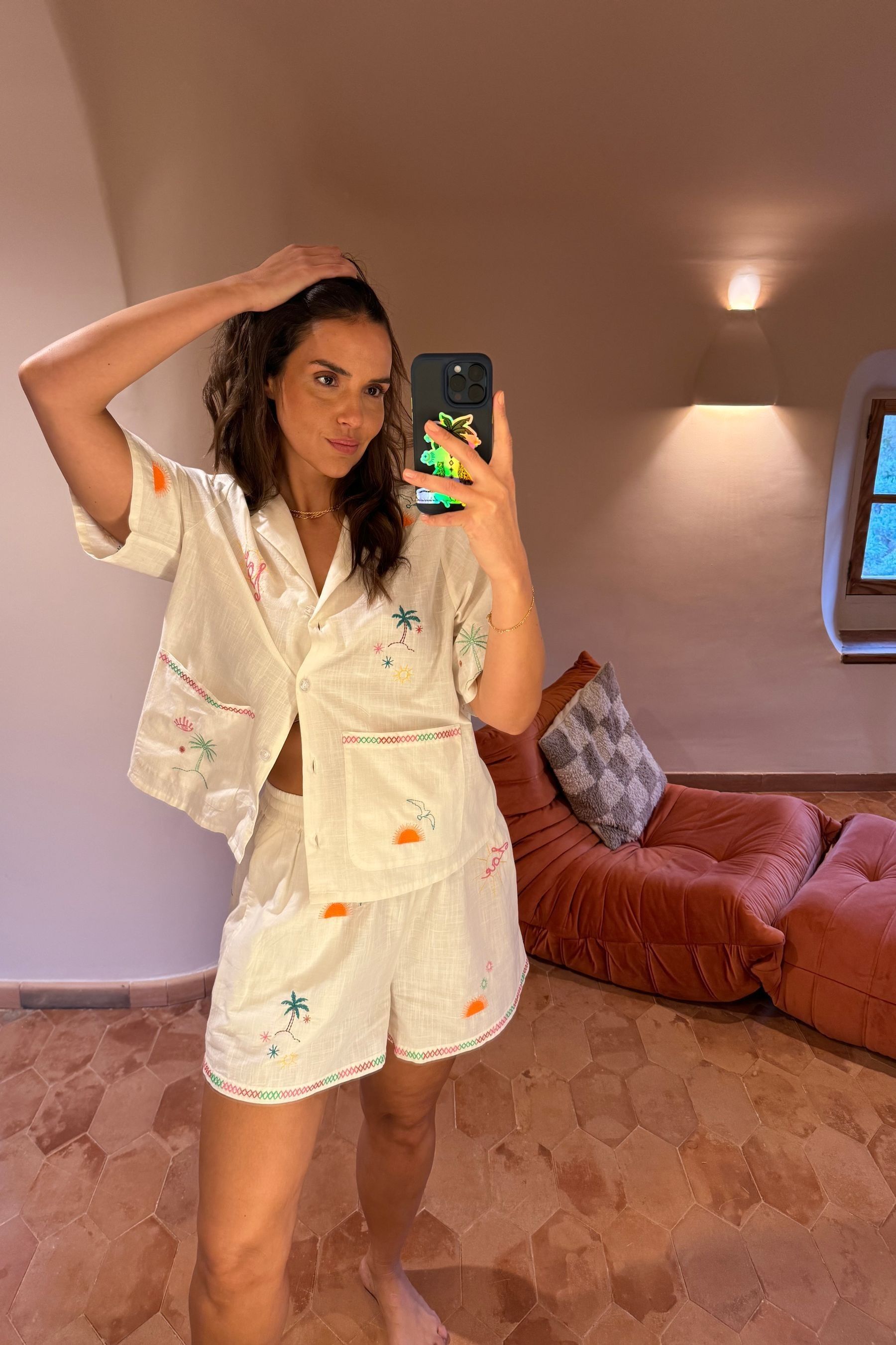 Buy Never Fully Dressed White 100 Cotton Shirt Pyjama Set from the Next UK online shop