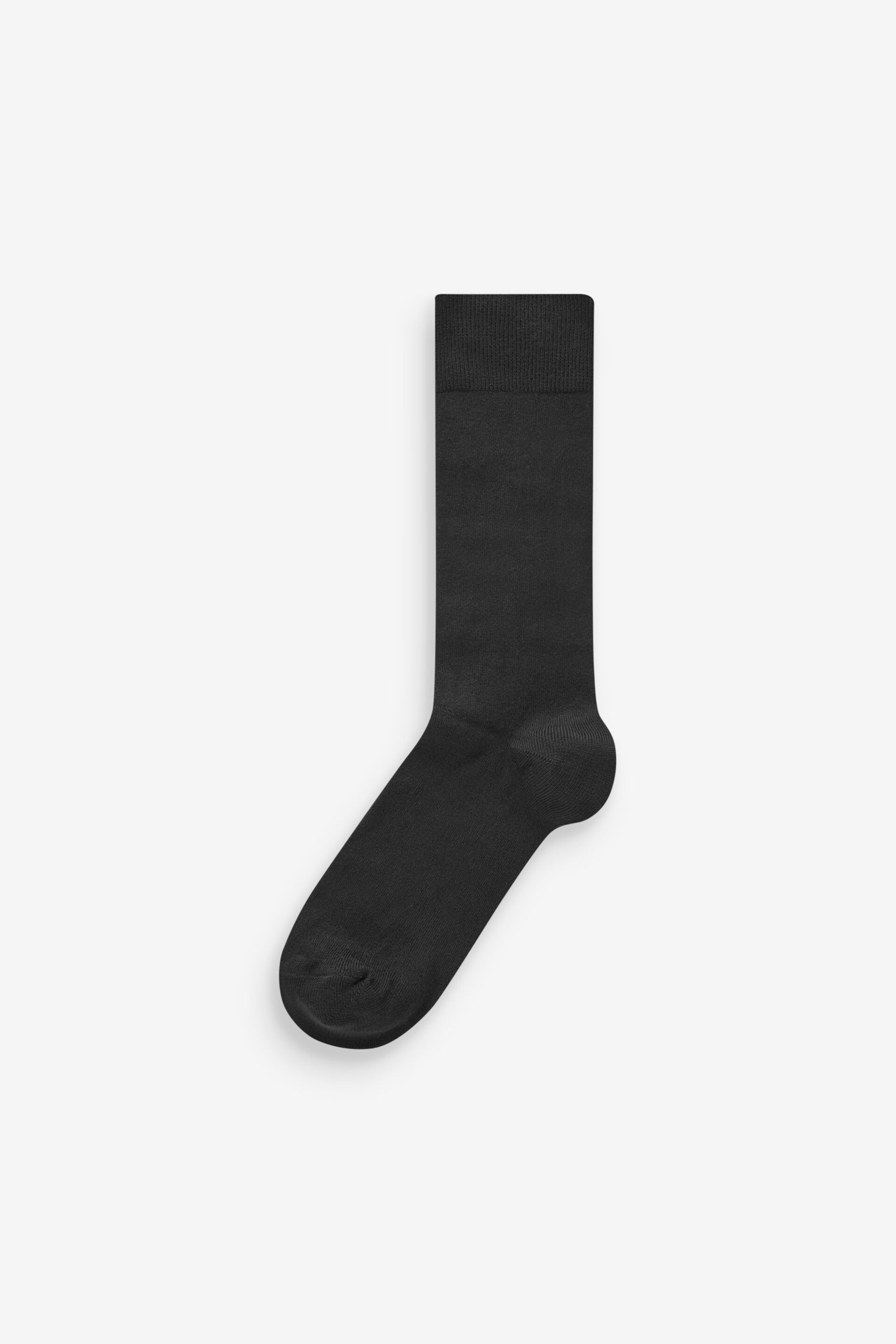 Black 4 Pack Modal Signature Socks - Image 2 of 3