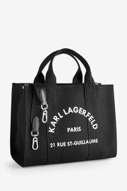 Karl Lagerfeld RSG Square Medium Black Tote Bag - Image 1 of 1