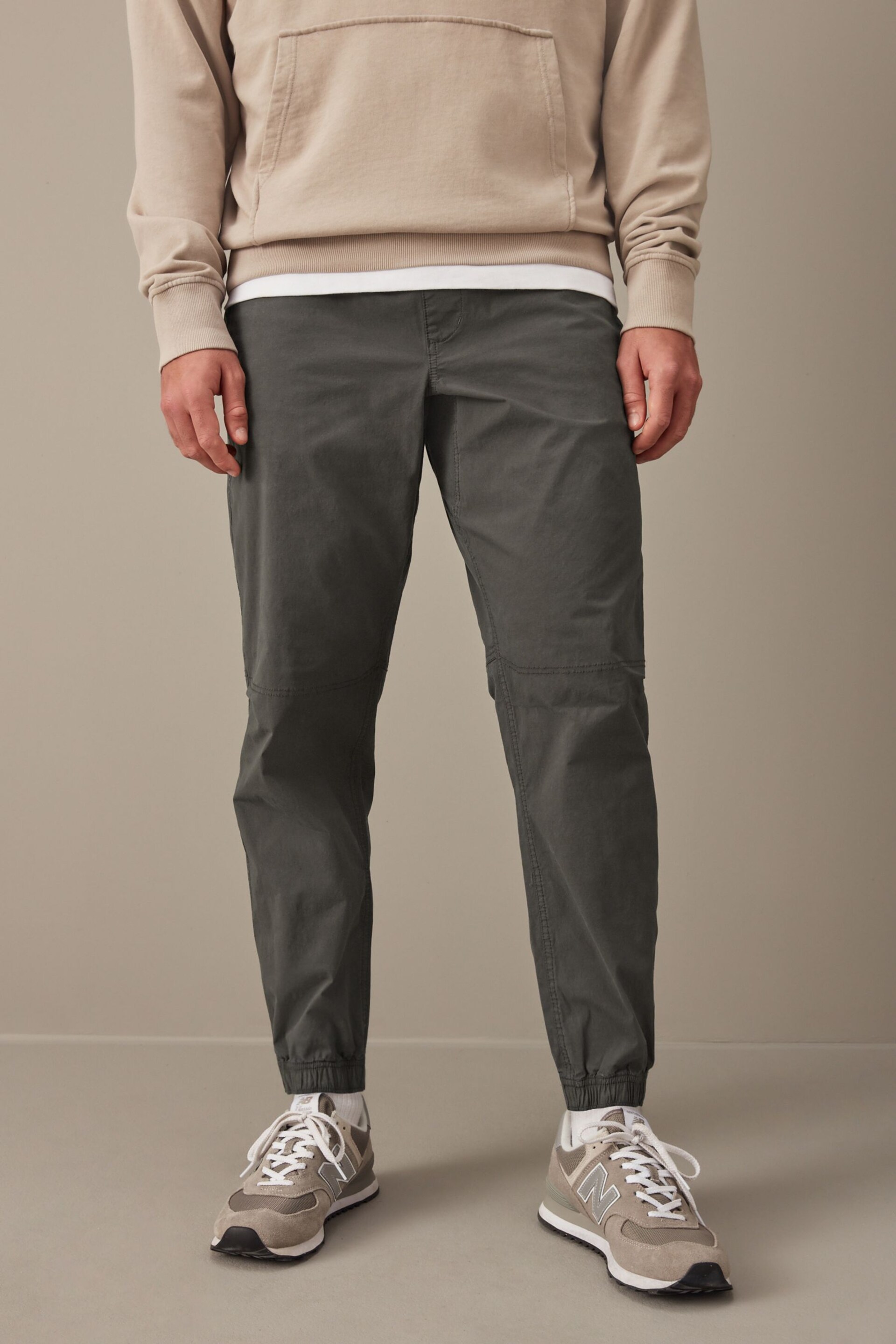 Grey Stretch Utility Jogger Trousers - Image 1 of 13