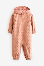 Pink Waterproof Puddlesuit (3mths-7yrs) - Image 1 of 4