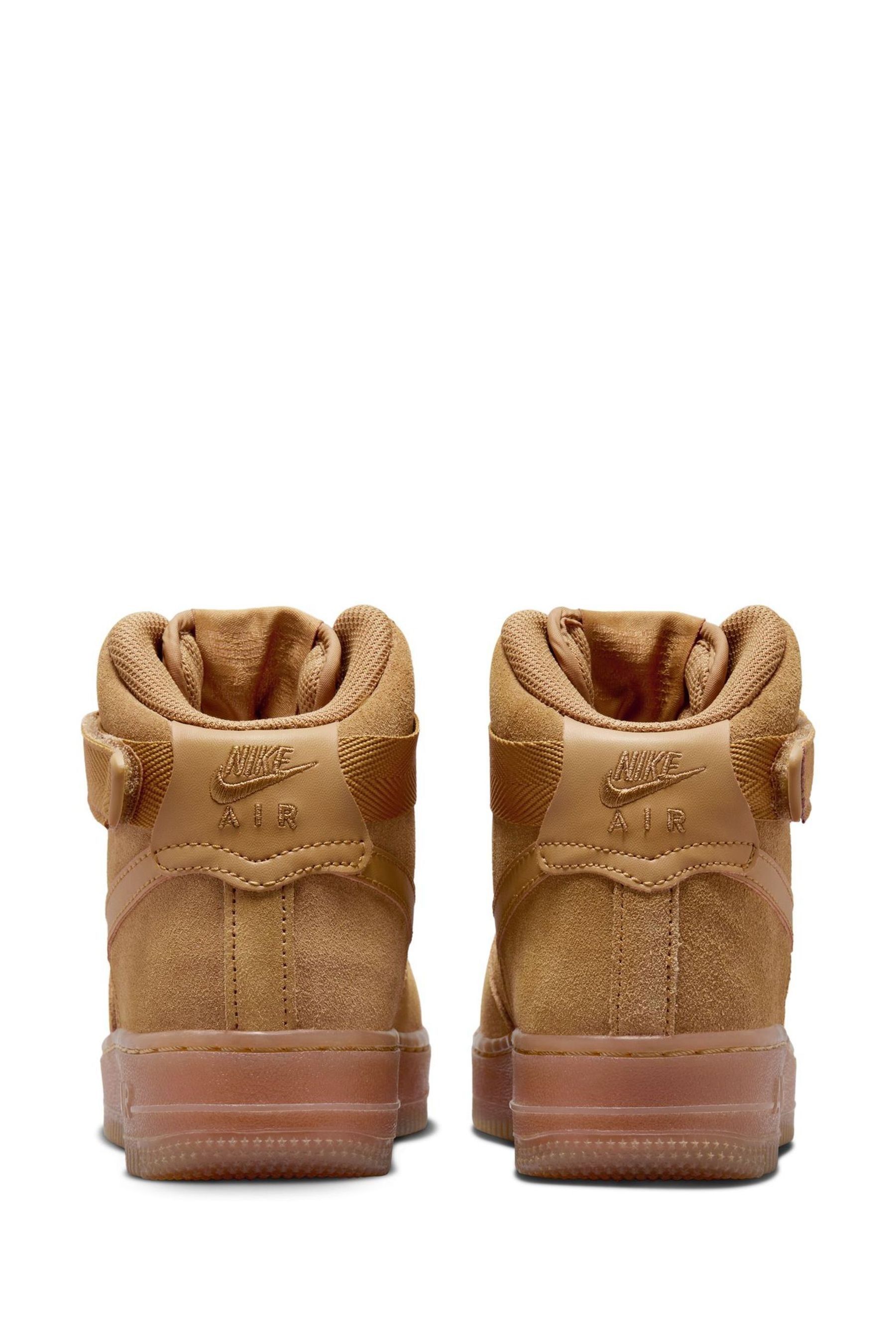 Air force 1 high top tan store