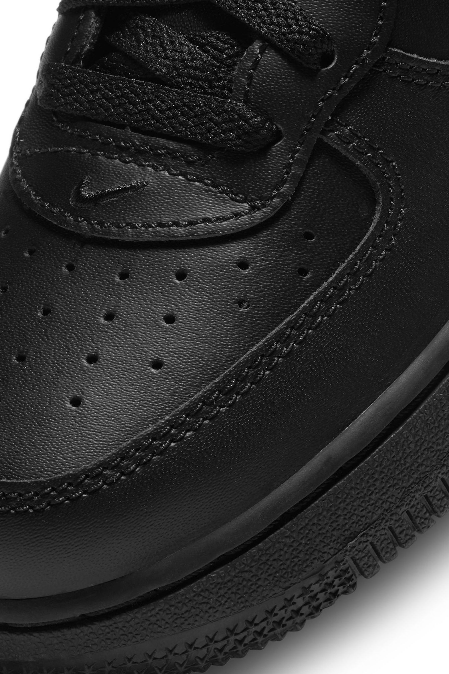 Buy Nike Black Junior Air Force 1 Trainers from Next Luxembourg
