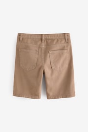 Brown Denim Shorts (3-16yrs) - Image 2 of 3