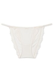 Victoria's Secret Coconut White Bikini Knickers - Image 3 of 3