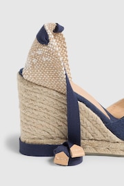 Castaner Blue Chiara Wedge Espadrilles - Image 4 of 6