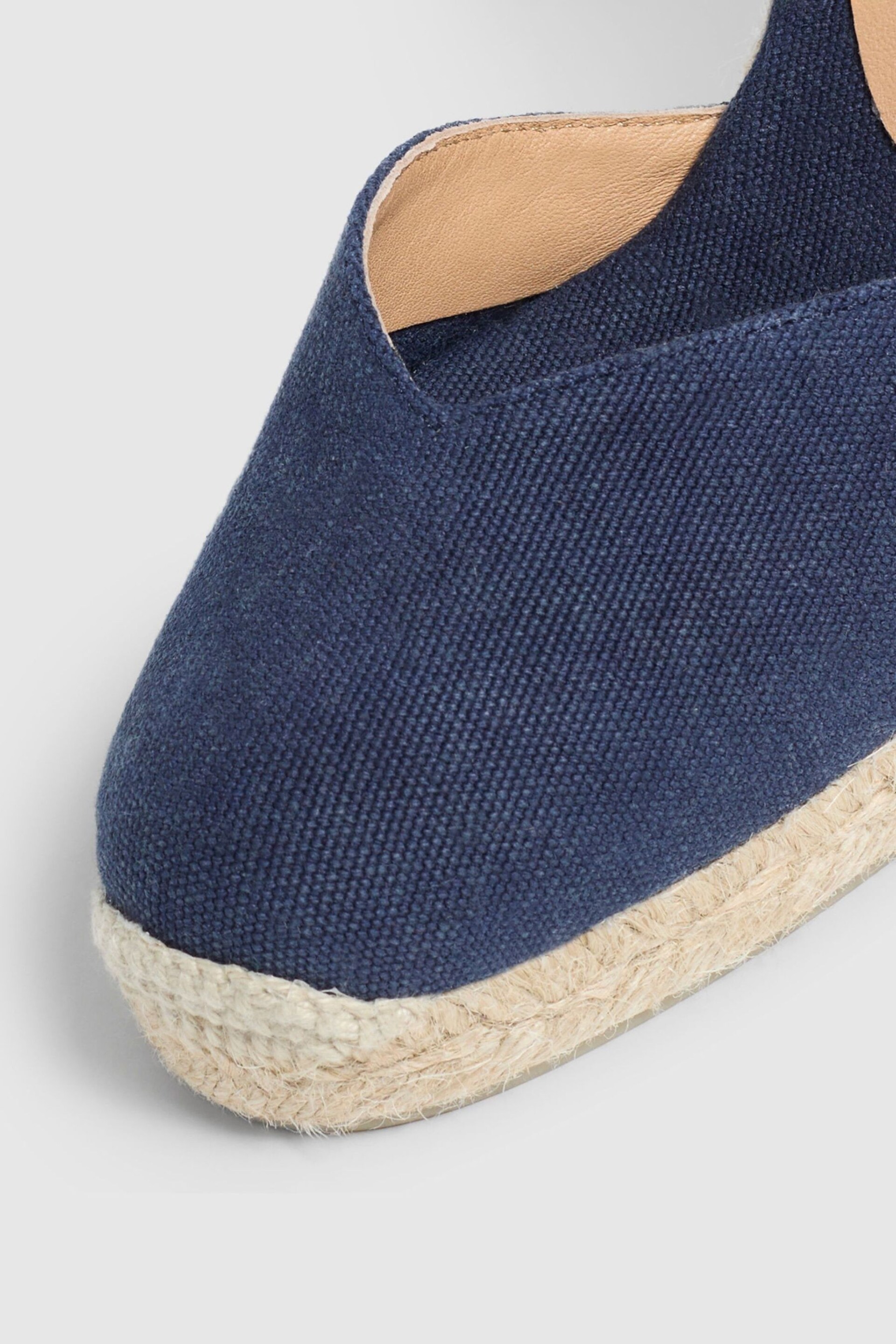 Castaner Blue Chiara Wedge Espadrilles - Image 5 of 6