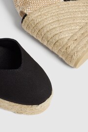 Castaner Chiara Wedge Black Espadrilles - Image 3 of 6