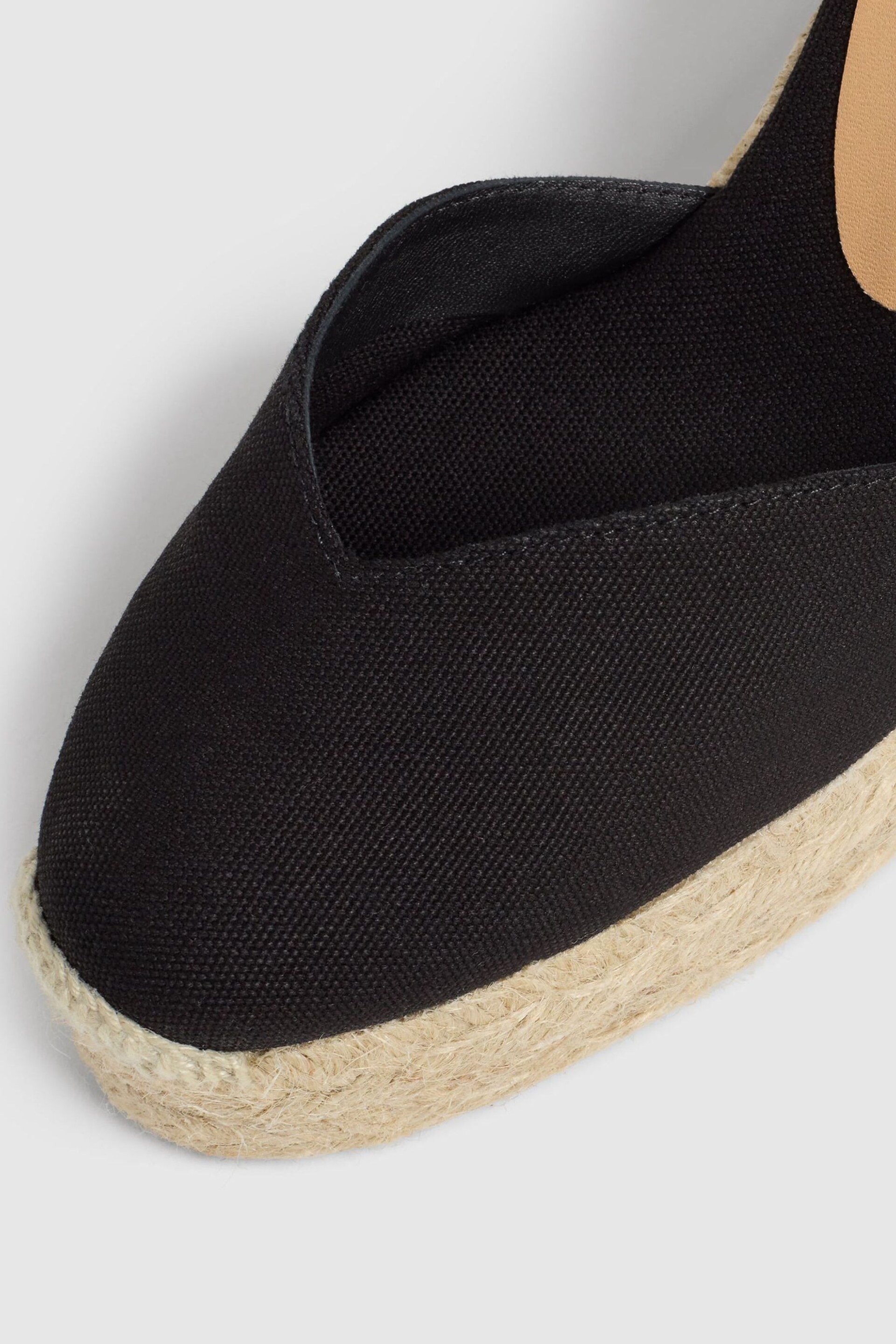 Castaner Chiara Wedge Black Espadrilles - Image 4 of 6