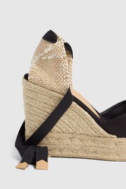 Castaner Chiara Wedge Black Espadrilles - Image 5 of 6