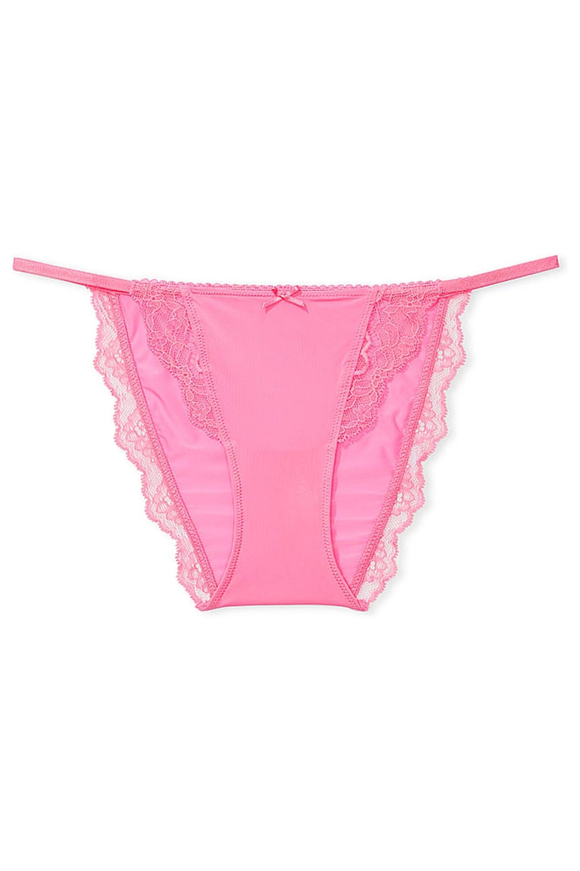 Victoria's Secret Tickled Pink Bikini Knickers - Image 1 of 2