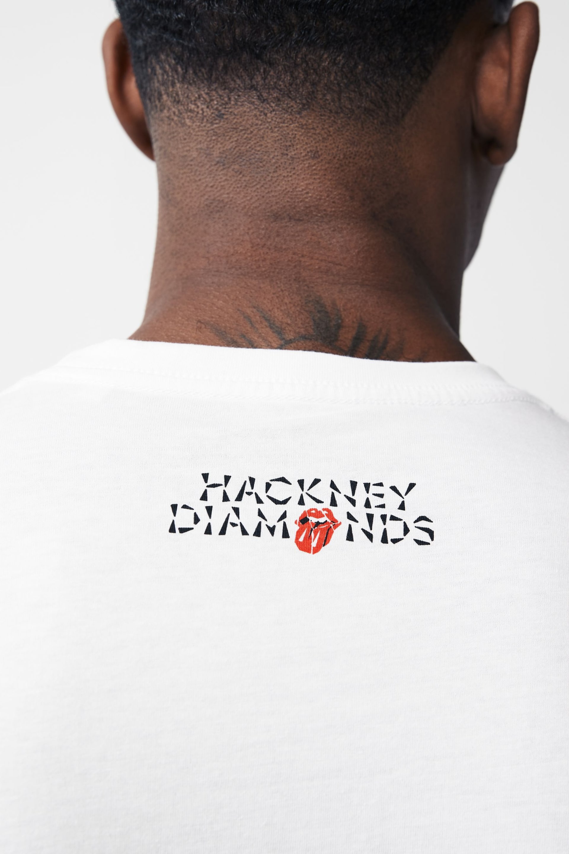 White Hackney Diamonds Rolling Stones License T-Shirt - Image 4 of 7