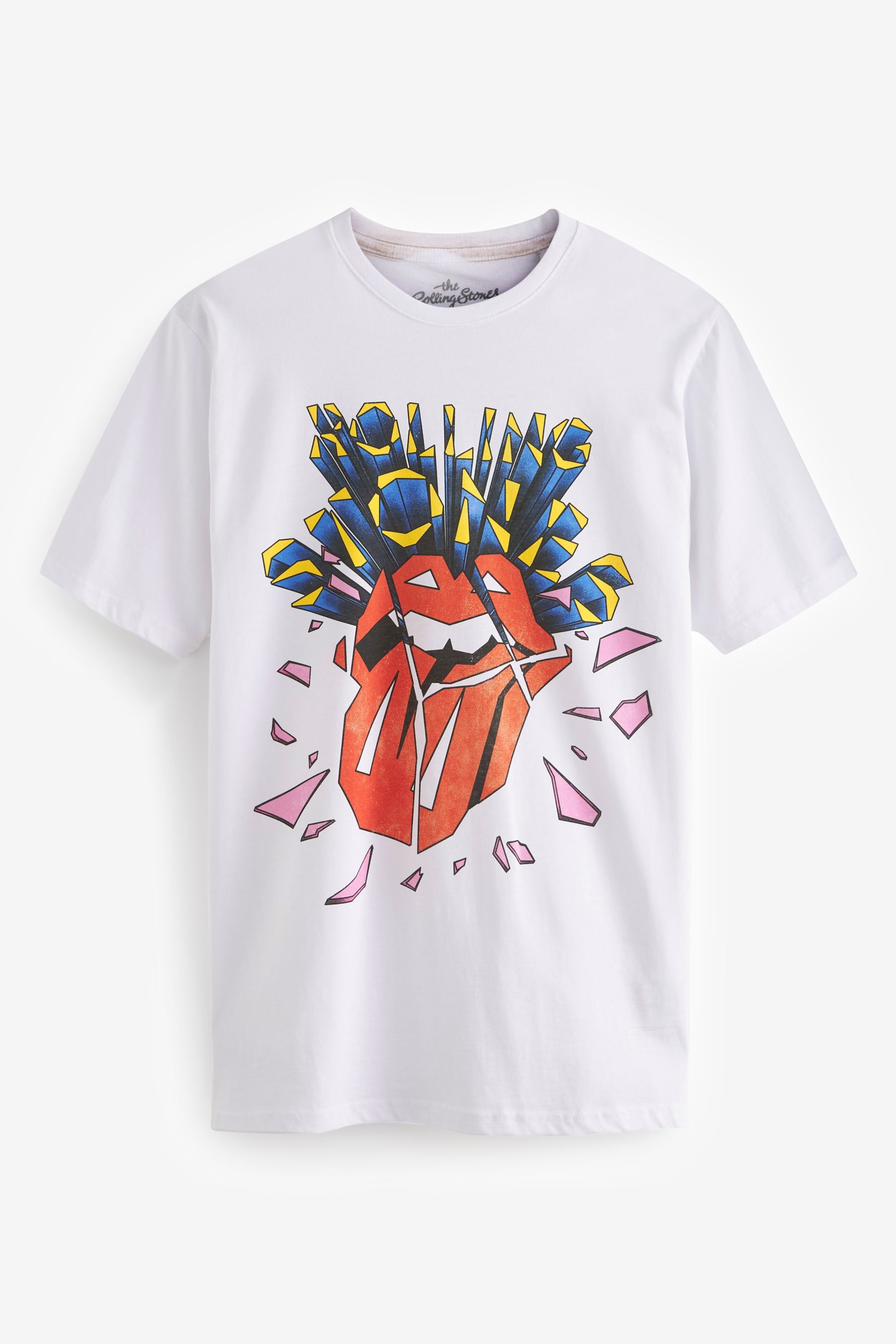White Hackney Diamonds Rolling Stones License T-Shirt - Image 5 of 7