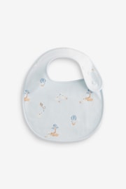 Blue Delicate Elephant Baby Bibs 3 Pack - Image 3 of 6