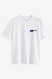 JACK & JONES White Small Logo T-Shirt - Image 6 of 6