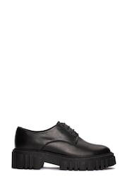 Clarks Black Leather Page Walk Shoes - Image 1 of 7