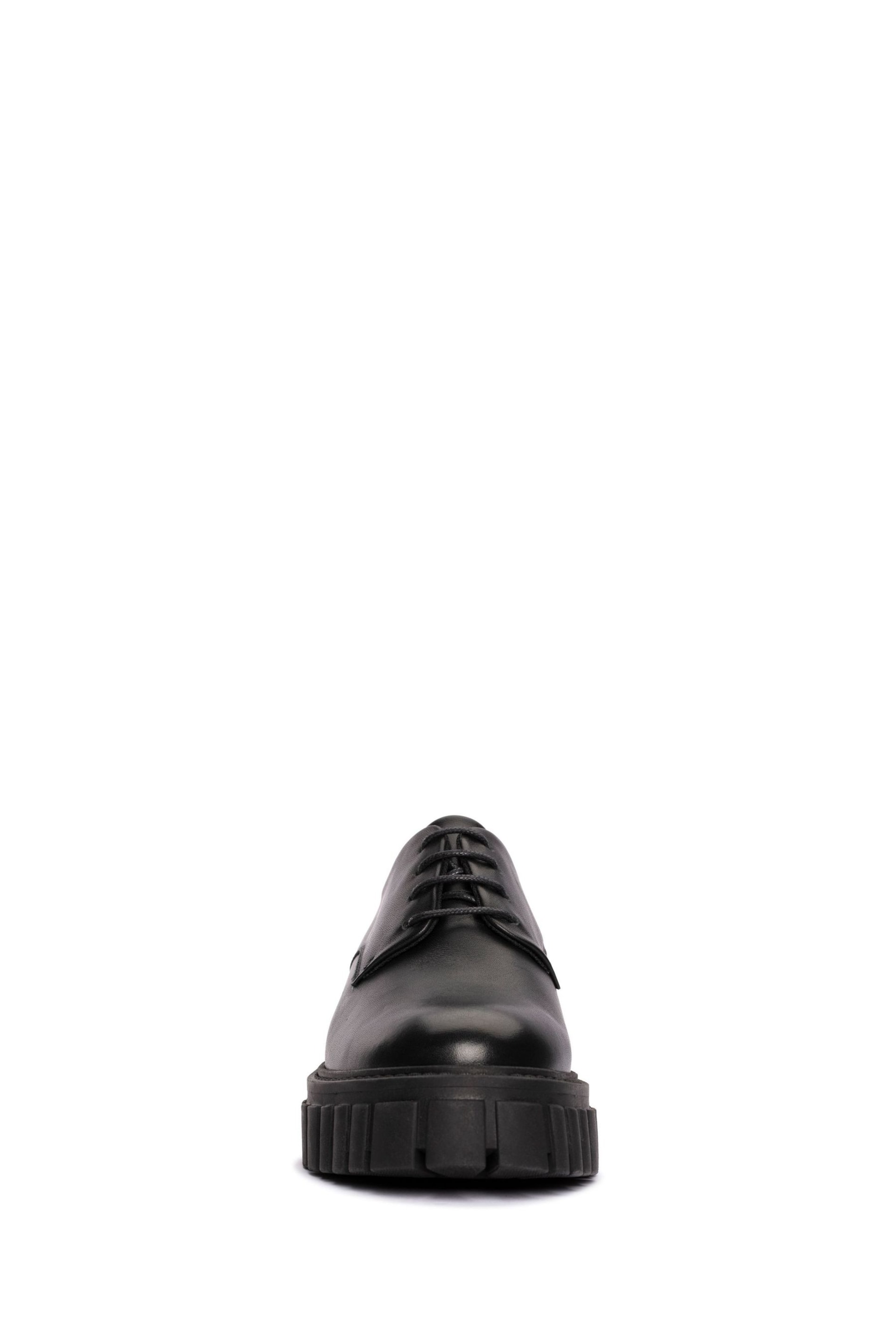 Clarks Black Leather Page Walk Shoes - Image 5 of 7