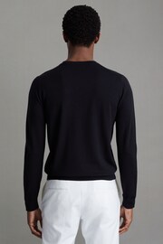 Reiss Navy Merino Mixer 2 Pack Pack of Two Merino Wool Tops - Image 3 of 5