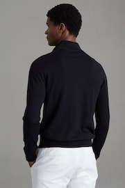 Reiss Navy Merino Mixer 2 Pack Pack of Two Merino Wool Tops - Image 5 of 5