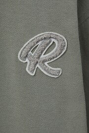 Reiss Pistachio Cade Junior Cotton Motif Hoodie - Image 3 of 3