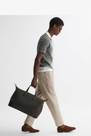 Reiss Khaki Elliot Neoprene Holdall - Image 2 of 5