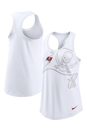 Fanatics NFL Tampa Bay Buccaneers Triblend Racerback White Tank Womens - Image 1 of 2