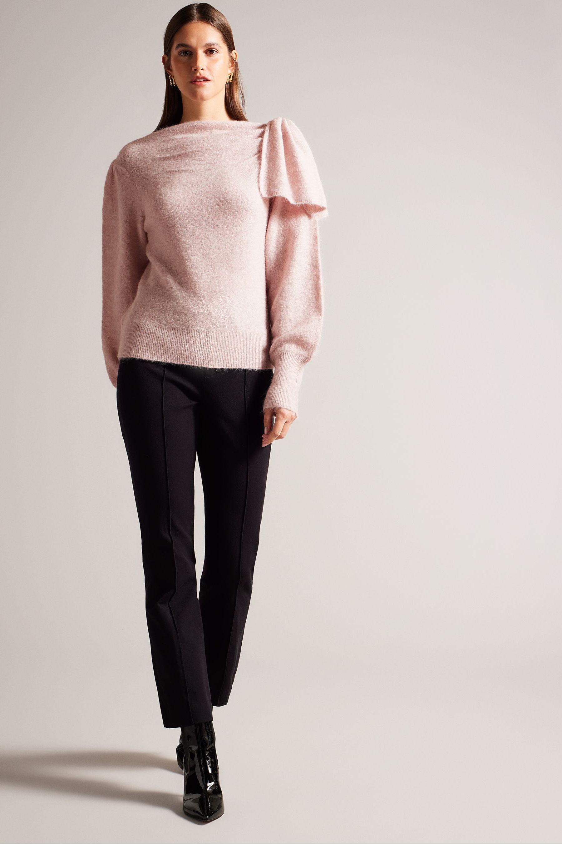 Ted baker pink bow jumper cheap