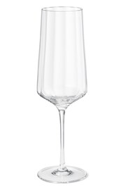 Georg Jensen Bernadotte Set of 6 Champagne Flute Glasses 27CL - Image 4 of 5