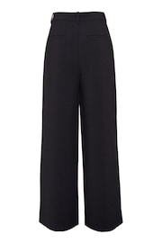 Another Sunday Wide Leg Split Side Black Trousers - Image 4 of 5