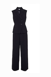 Another Sunday Wide Leg Split Side Black Trousers - Image 5 of 5