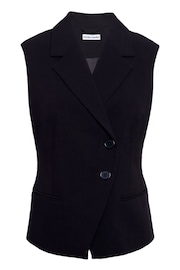Another Sunday Sleeveless Button Through Black Waistcoat - Image 4 of 5