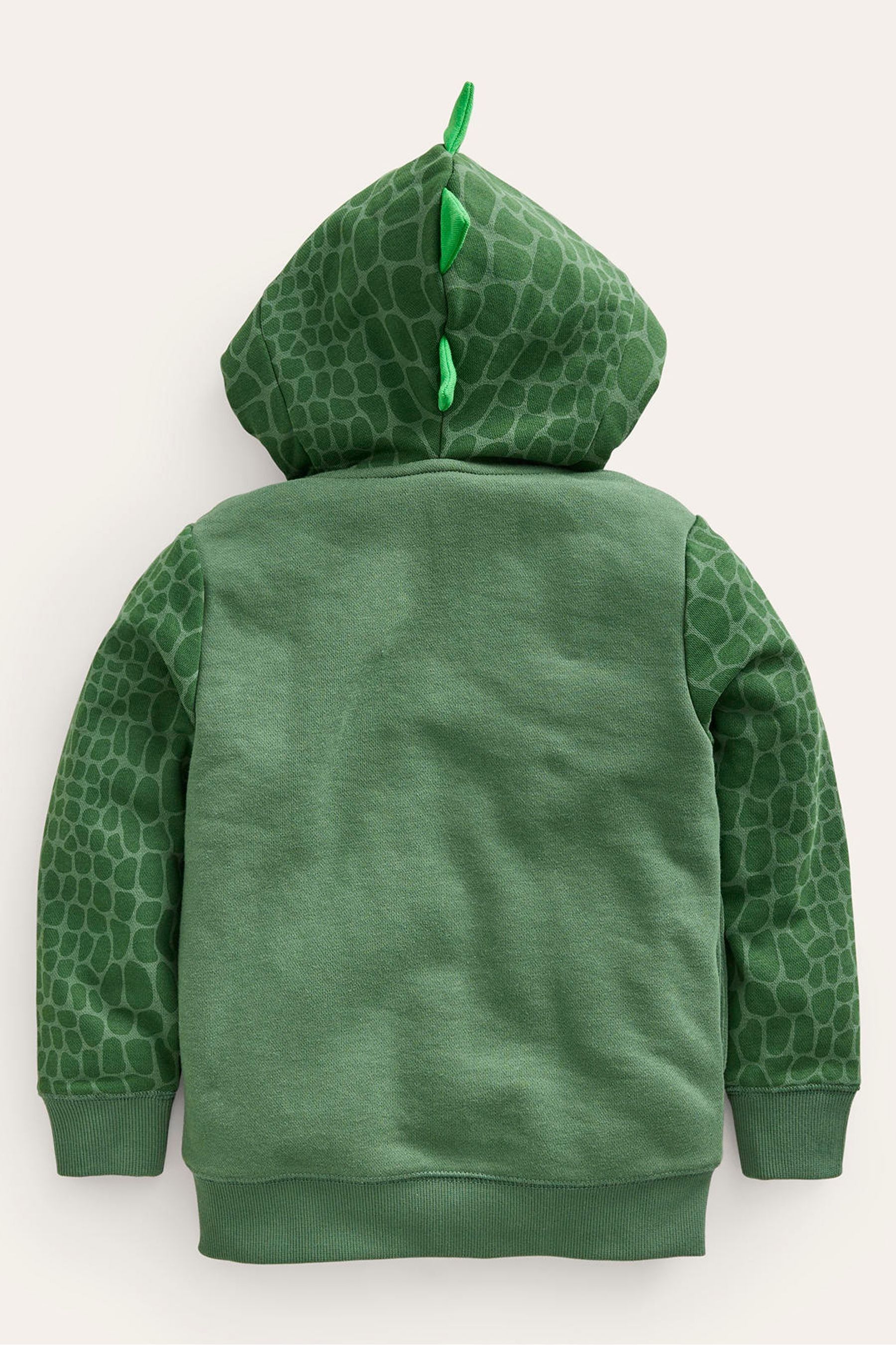 Olive green crocodile print fashion hooded sweater set 2025