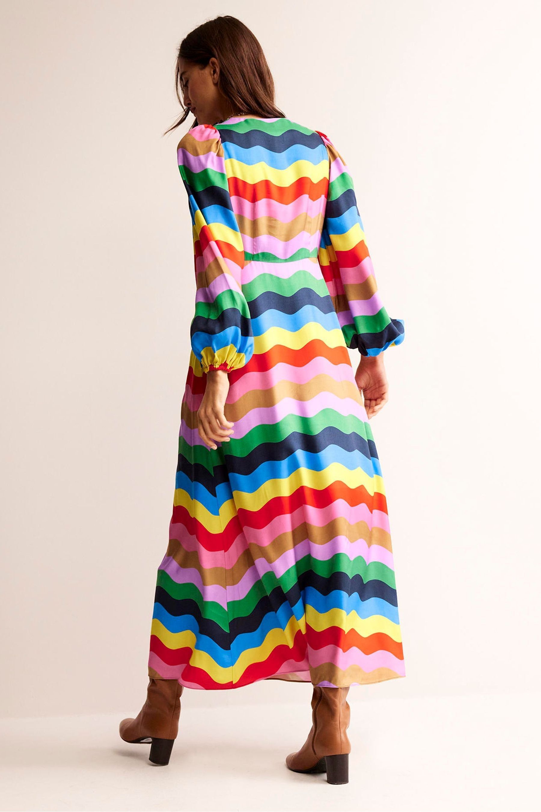 Striped tea dress on sale