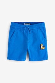 KENZO KIDS Blue Logo Jersey Shorts - Image 3 of 4