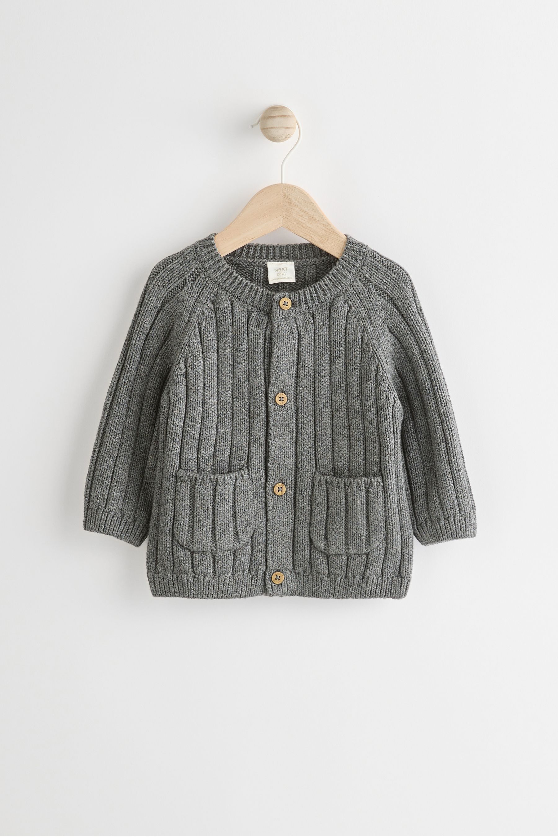Grey baby cardigans shop