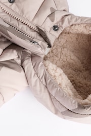 Neutral Star Baby Puffer Coat (0mths-2yrs) - Image 5 of 7